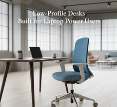 Low-Profile Desks Built for Laptop Power Users