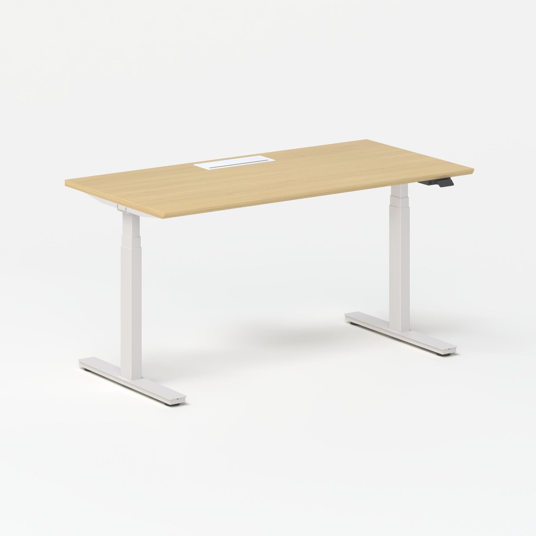 Computer Desk for Dual Monitors That Supports Monitor Arms Without Wobble