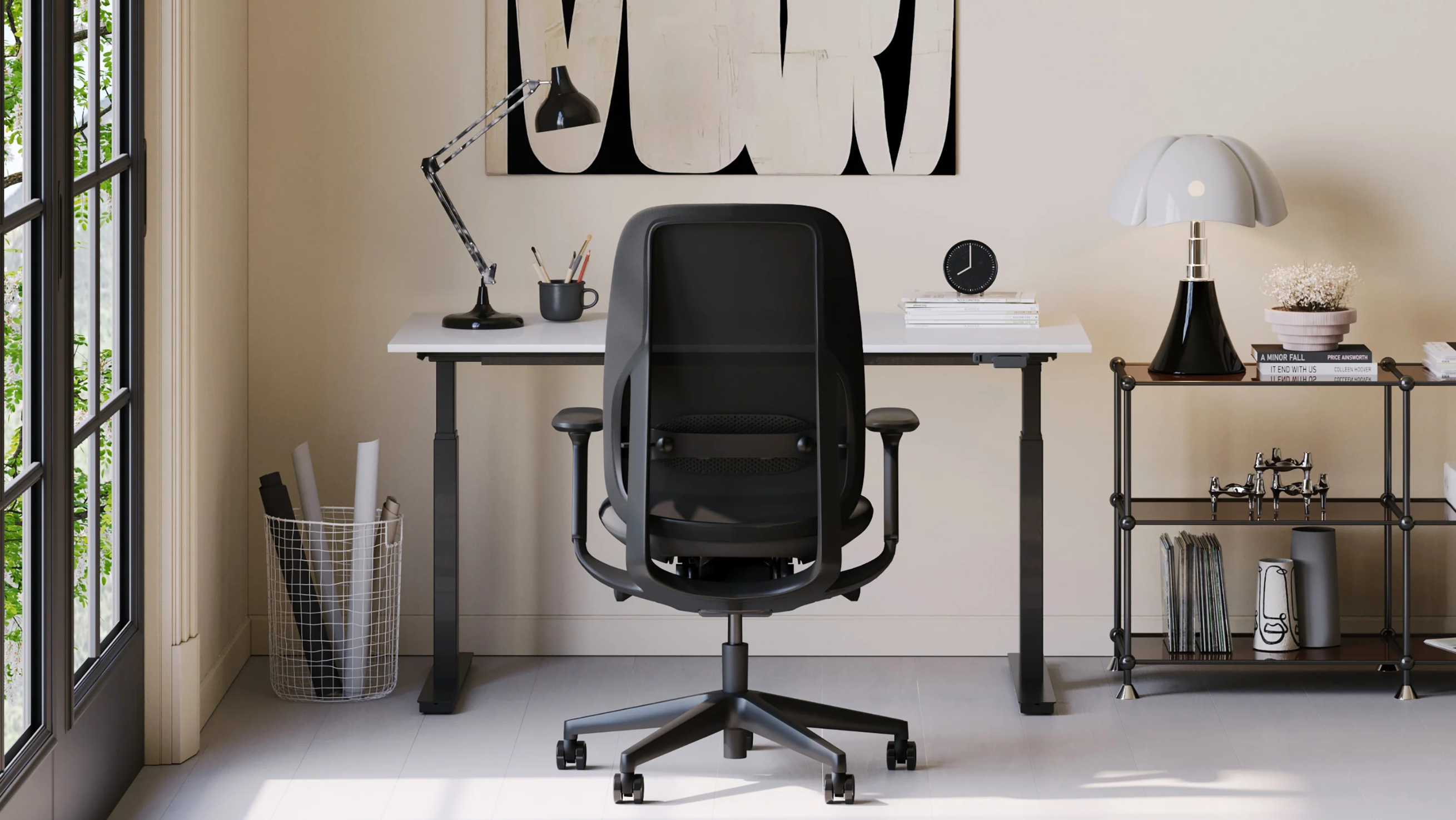 Shared Office Chairs for Remote Work Couples