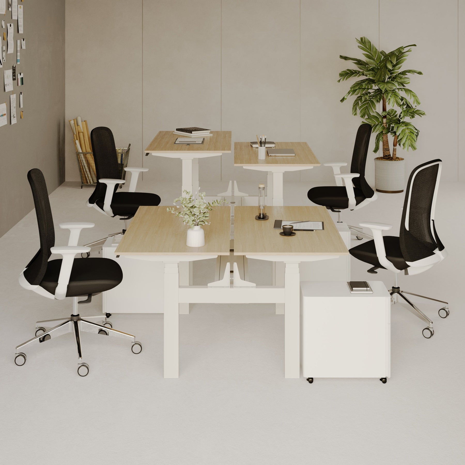 Desk for two persons: buyer checklist for comfort and fit