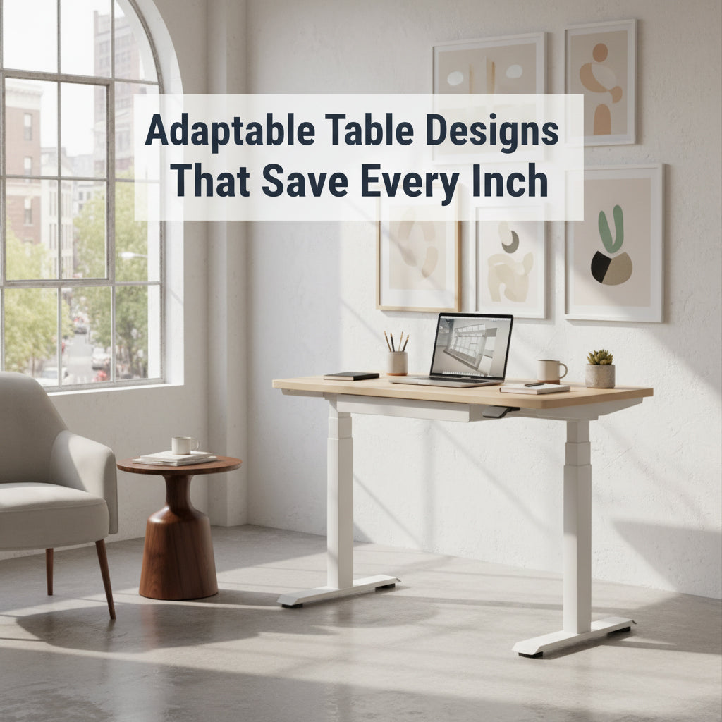 Adaptable Table Designs That Save Every Inch