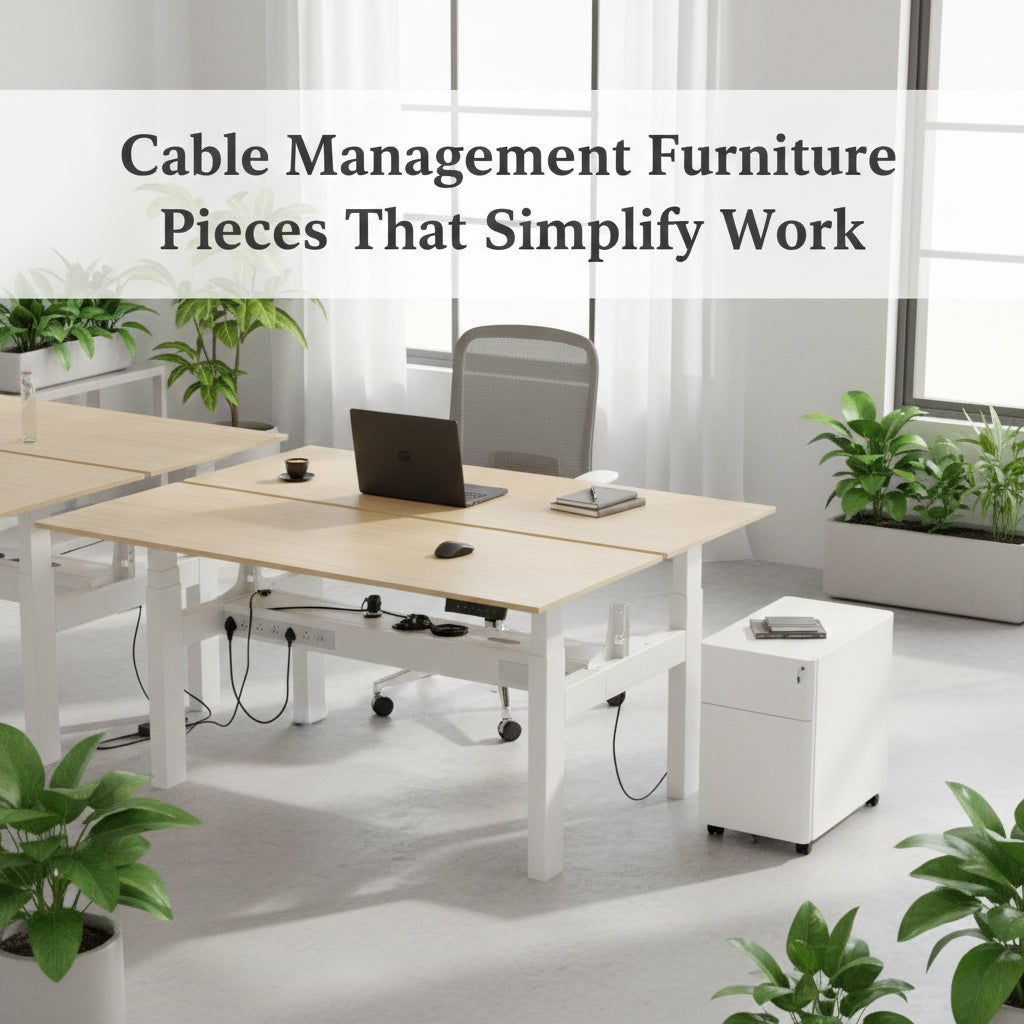 Cable Management Furniture Pieces That Simplify Work