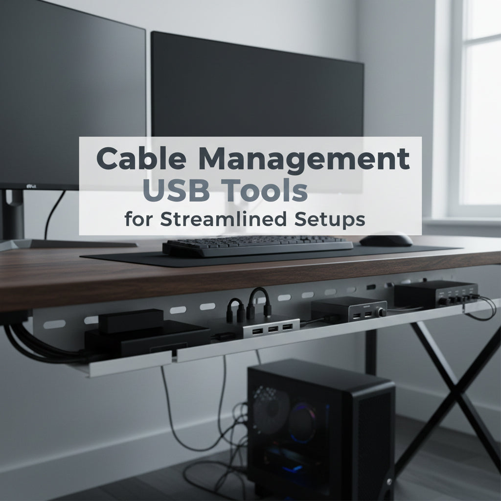 Cable Management USB Tools for Streamlined Setups