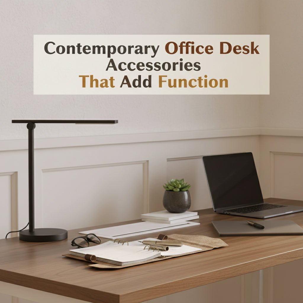 Contemporary Office Desk Accessories That Add Function