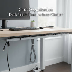 Cord Organization Desk Tools That Reduce Clutter