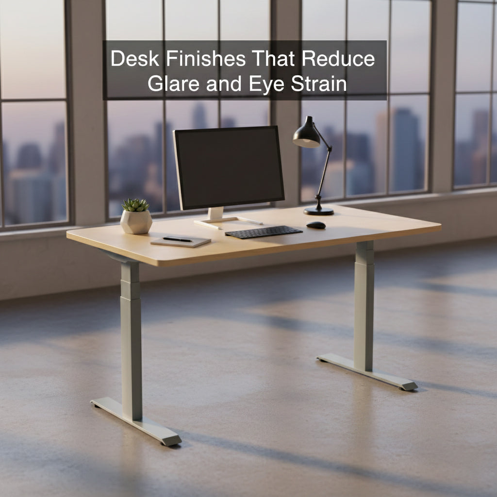 Desk Finishes That Reduce Glare and Eye Strain