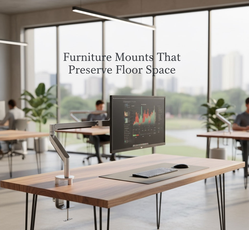 Furniture Mounts That Preserve Floor Space