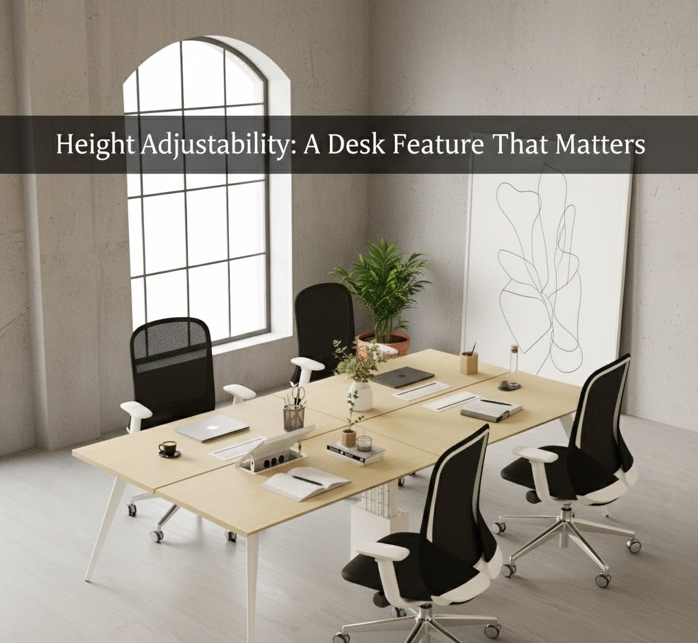 Height Adjustability: A Desk Feature That Matters