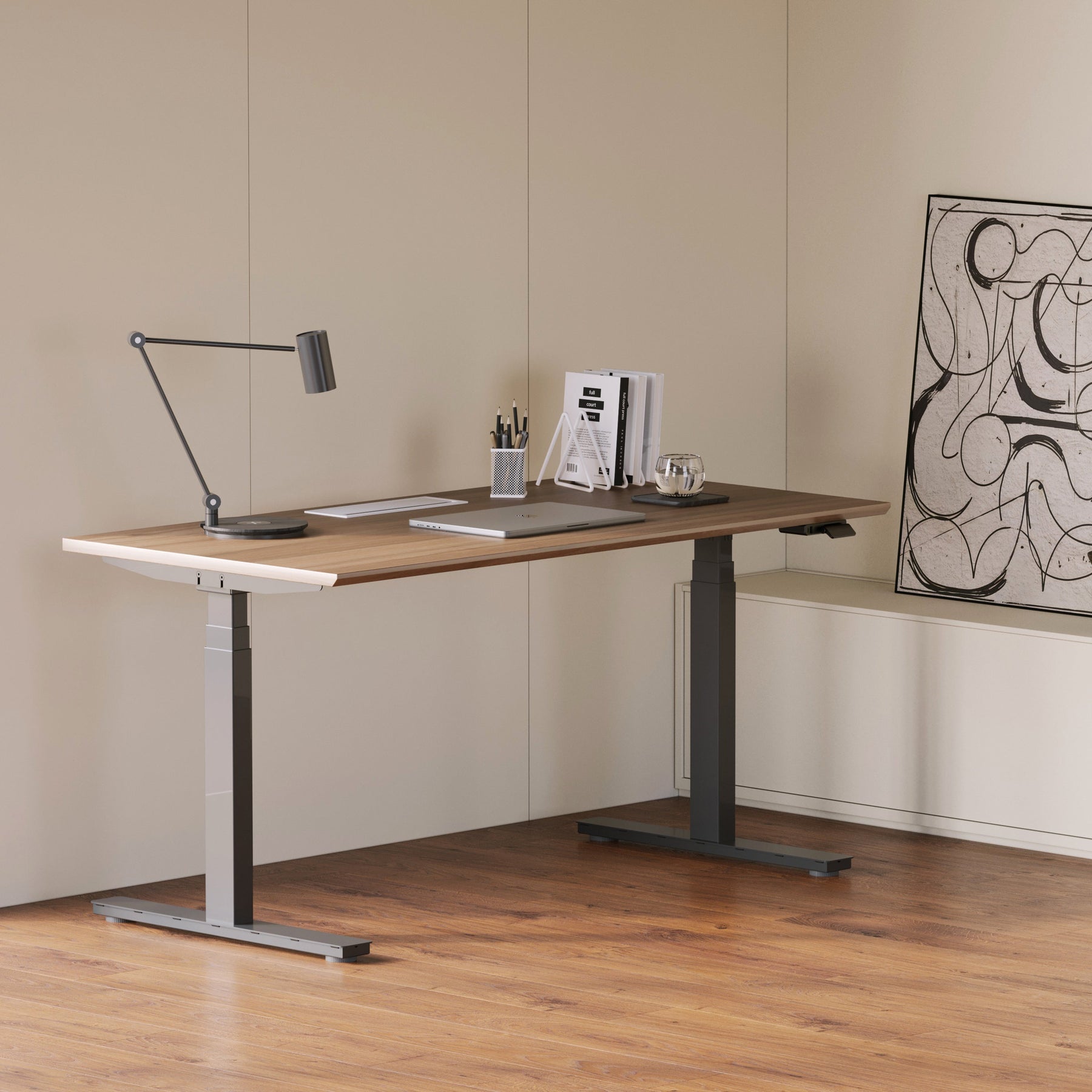 Compact standing desk and small sit stand desk sizing guide for apartments