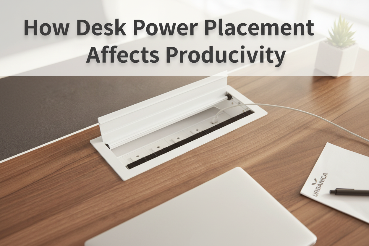 How Desk Power Placement Affects Productivity