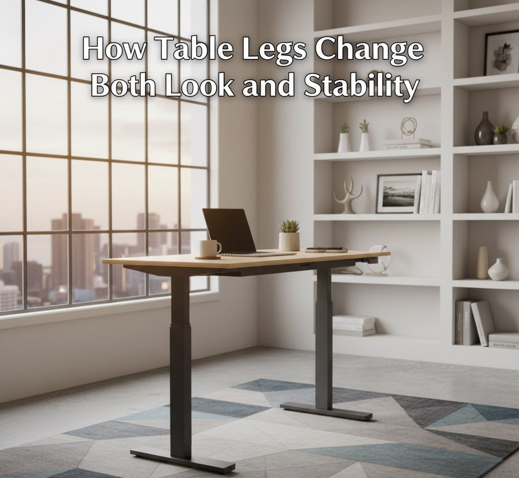 How Table Legs Change Both Look and Stability