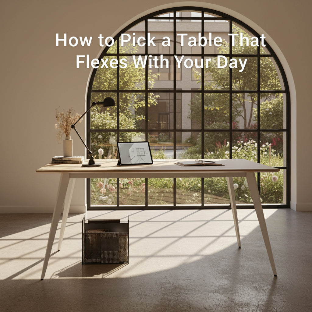 How to Pick a Table That Flexes With Your Day