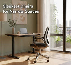Sleekest Chairs for Narrow Spaces