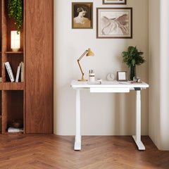 Small Standing Desk for Small Spaces That Still Fits Dual Monitors