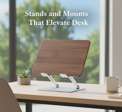Stands and Mounts That Elevate Desk