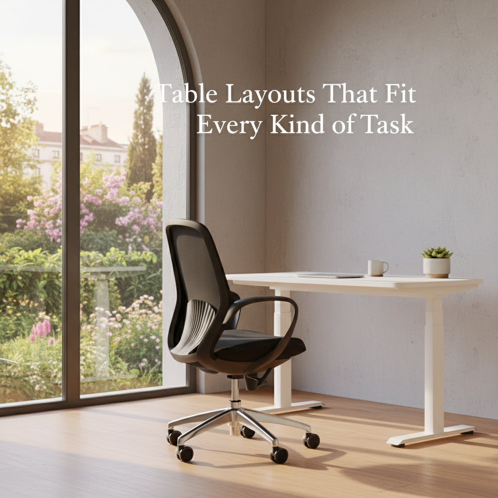 Table Layouts That Fit Every Kind of Task