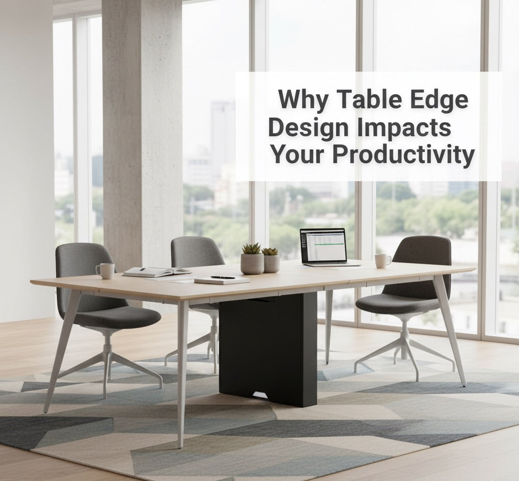 Why Table Edge Design Impacts Your Productivity