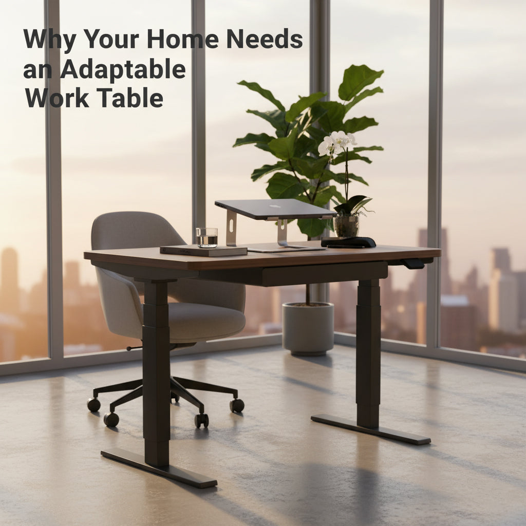 Why Your Home Needs an Adaptable Work Table
