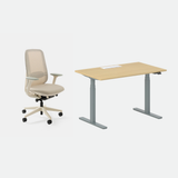 Urbanica Standing Desk paired with Novo chair for everyday productivity
