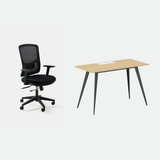 Urbanica Office Desk paired with ergonomic chair for everyday productivity