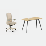 Urbanica Office Desk paired with Novo chair for everyday productivity