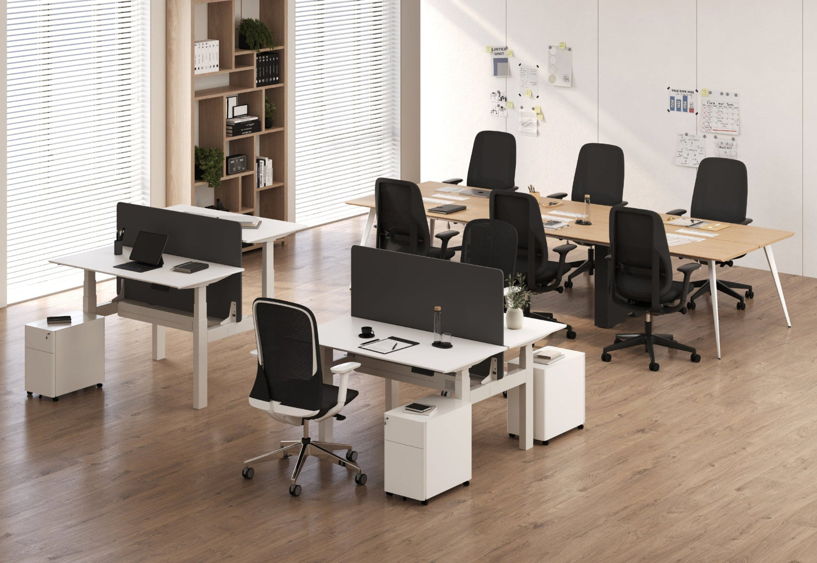 Urbanica Home Office Furniture Set up