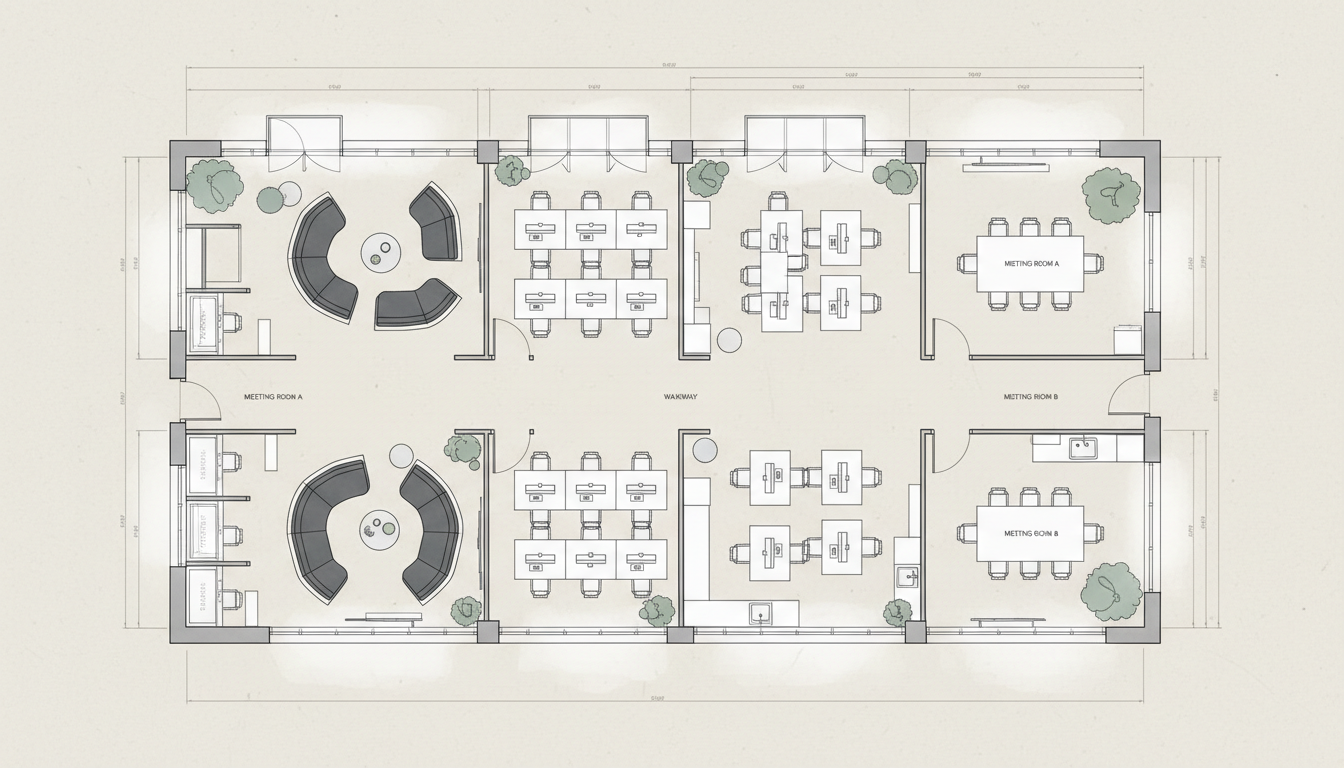Optimized 3D Floor Plan